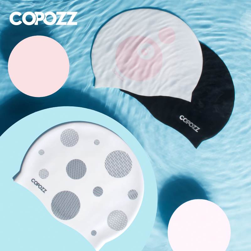 Aquatic Sports Hat - Copozz Elastik Silikon Kauçuk Su Geçirmez
