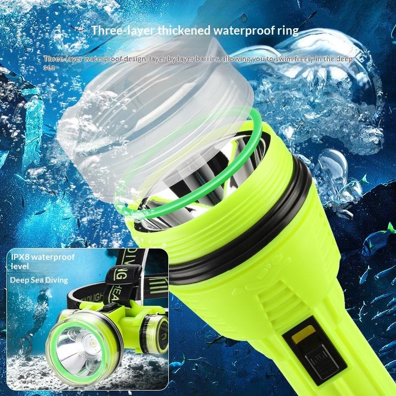 Parlak Sualtı El Feneri Far Su - Underwater Flashlight incelemesi ve fiyatı